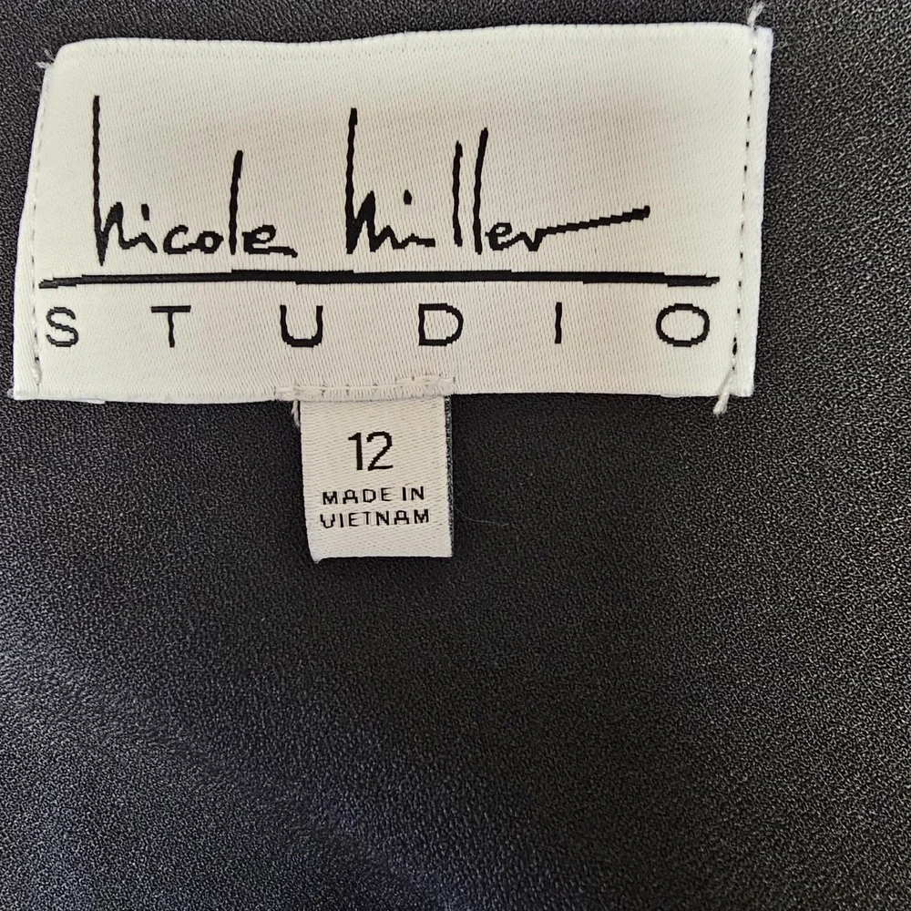 NWT Nicole Miller Dress Size 12 ‎ Sleeveless Colorful Geometric Print Zip Back
